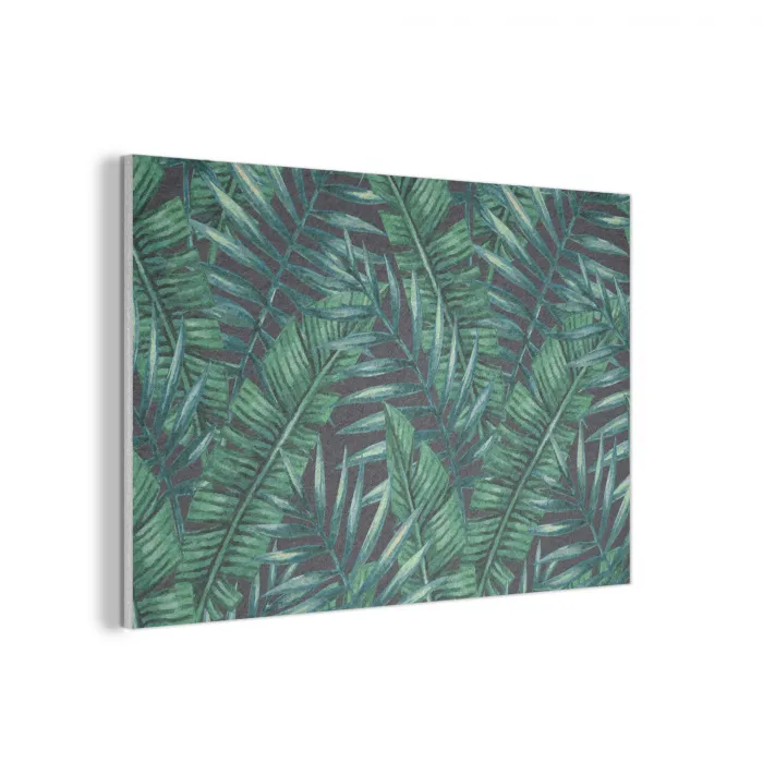 Bladeren - Tropical - Jungle PET vilt middel -3d