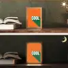 Cool - Oranje - Groen Light Box met kabel (Tafellamp) klein -sfeer3