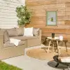 Groen - Appel - Strikje tuinposter los doek klein -sfeer4