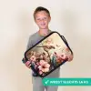 Vogels met roze bloemen Kinderkoffer - Zwart klein -sfeer4_NL