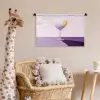 Cocktail - Paars - Minimalistisch - Citroen Wandkleed katoen klein -wsfeer5_kind