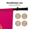 Kameel - Bloemen - Kimono - Waaiers Wandkleed katoen klein -sfeer2