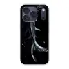 Koi - Vissen - Water - Zwart Telefoonhoesje iPhone 17 Pro klein -3d