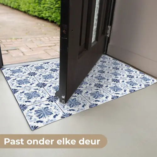 Patroon - Tegel - Blauw Deurmat klein 898 -USP_NL