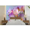 Bloemen - Paars - Overloop - Meeldraden fotobehang vinyl groot -bed
