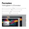 Banen - Golven - Kleurrijk - Abstract Muismat XXL klein -sfeer5
