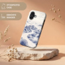 Rustiek - Landgoed - Blauw Toughcase MagSafe Apple iPhone 17 klein -USP_RandenV_DE