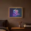 Quote - Neon - Disco - Druiven Light Box met batterij (Wandlamp) middel -sfeer4