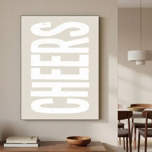 Cheers - Feest - Japandi - Vintage Textielframe - compleet frame klein -sfeer2