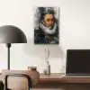 Willem van Oranje - Adriaen Thomasz - Krant aluminium wit klein -sfeer5