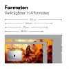 Vlinder - Bloemen - Oranje Muismat XXL klein -sfeer5