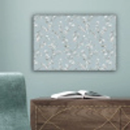 Klassiek - Bloemen - Blauw canvas 2cm klein 34 -sfeer4