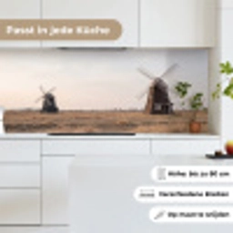 Windmolens - Landschap - Veld keuken achterwand 2 middel -sfeer4_DE