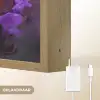 Honingbij - Paarse bloemen - Details Light Box met batterij (Wandlamp) middel -USP_websiteoplaadbaarNL