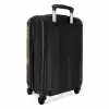 Koffer - Paard - Dieren - Bloemen - Bos - Vlinder Koffer - NBS - Handbagage middel -achterkant