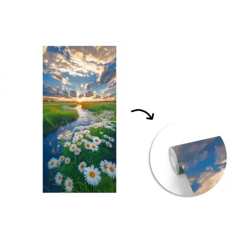 Beekje - Landschap - Margriet fotobehang vinyl groot -3d