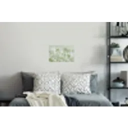 Grassen - Minimalistisch - Groen Muursticker klein -slaapkamer