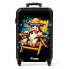 Grappige zomerse koe illustratie NBS - Handbagage koffer - Kinderen Unisex middel -productfoto_recht