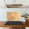 Peach - Eten - Taart - Oranje keuken achterwand spatscherm klein -sfeer2