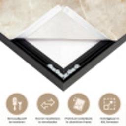 Lichtbeige - Onyx - Subtiel Textielframe zwart klein 947 -USP_closeupNL