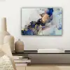 Marmer - Blauw - Goud canvas 2cm klein -sfeer6