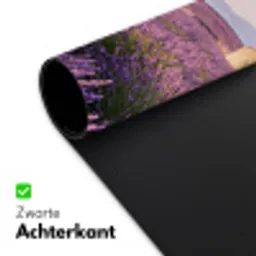 Lavendel - Landschap - Sereen - Paars Muismat XXL klein -sfeer2