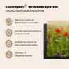 Wildbloemenweelde in de Zomer Inductie beschermer vinyl 3mm middel -zzzzzzusp-haakje_DE