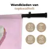 Ei - Disco - Ontbijt - Glitter Wandkleed katoen klein -sfeer2
