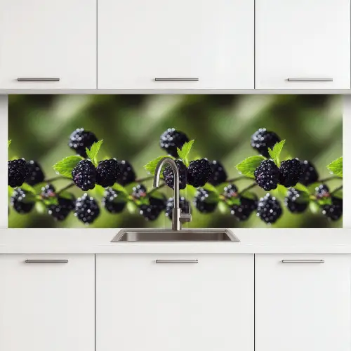 Bramen - Bladeren - Tros keuken achterwand 2 middel 871 -3d