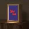 Blauw - Rood - Yes fun - 3D Light Box met kabel (Tafellamp) klein -z3d_website