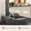 Vissen - Beige achtergrond - Wit keuken achterwand 2 middel -usp_NL