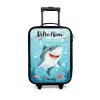 Haai - Water - Zee Kinderkoffer - Zwart klein -3d