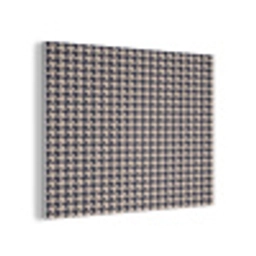 Plaid - Patroon - Ruit - Donkerblauw PET vilt klein 837 -3d