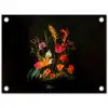 Schaal - Boeket - Bloemen tuinposter los doek klein -3d