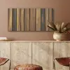 Hout - Planken - Natuurtinten PET vilt middel -sfeer4
