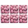 Flamingo - Roze - Dieren onderzetter kurk middel -3d