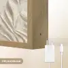 Textuur - Reliëf - Beige Light Box met batterij (Wandlamp) middel 907 -USP_websiteoplaadbaarNL
