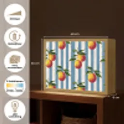 Strepen - Citroen - Blauw Light Box met batterij (Wandlamp) middel 907 -USP_websiteoverzichtNL