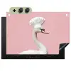 Zwaan - Koksmuts - Mooi - Klassiek Inductie beschemer met haakjes klein -3d