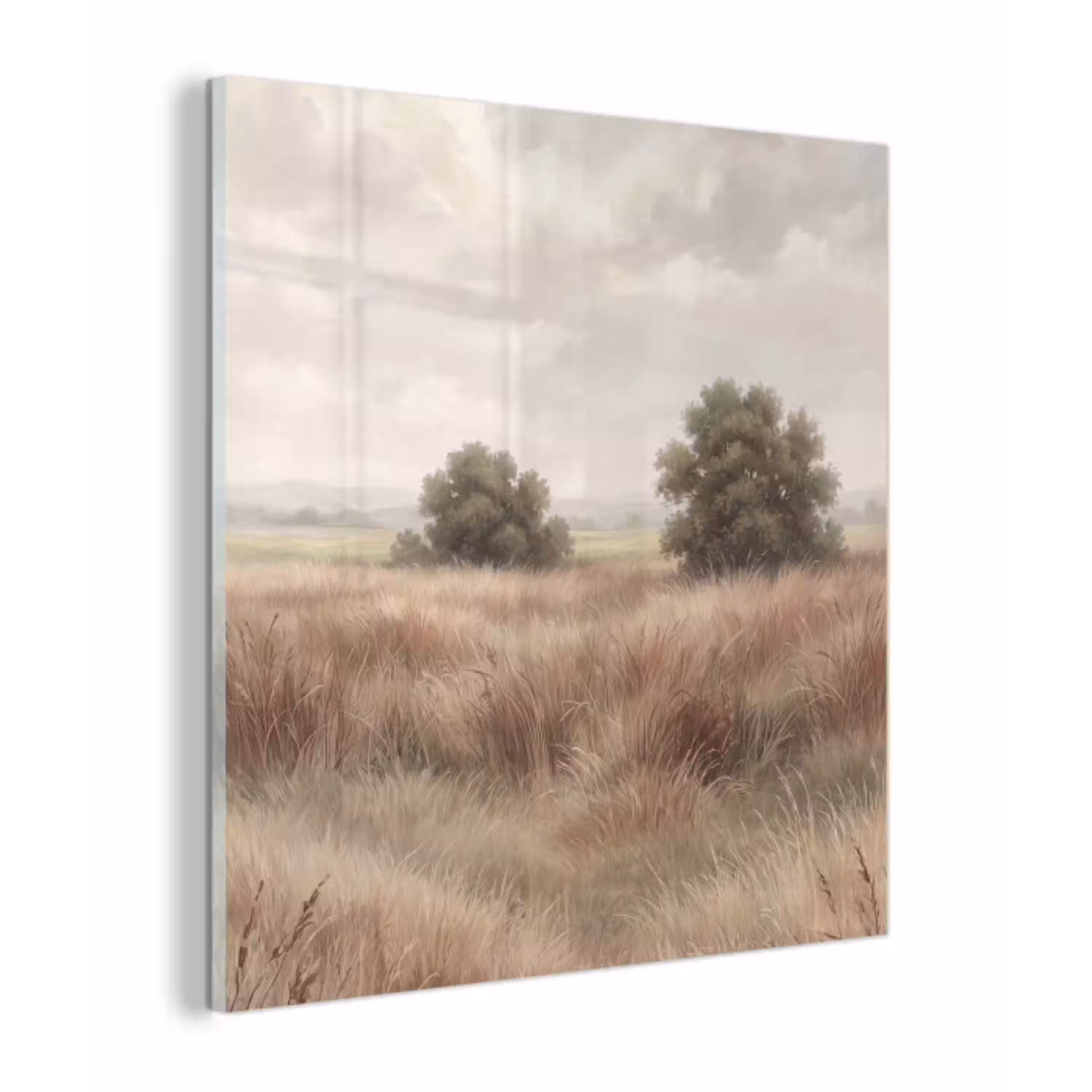 Landschap - Minimalistisch - Beige plexiglas 5mm klein -z3d
