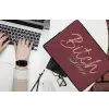 Bitch please - Rood - Blauw laptophoes neopreen klein -bureau