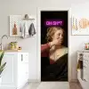Quote - Neon - vrouw deurposter klein -sfeer5