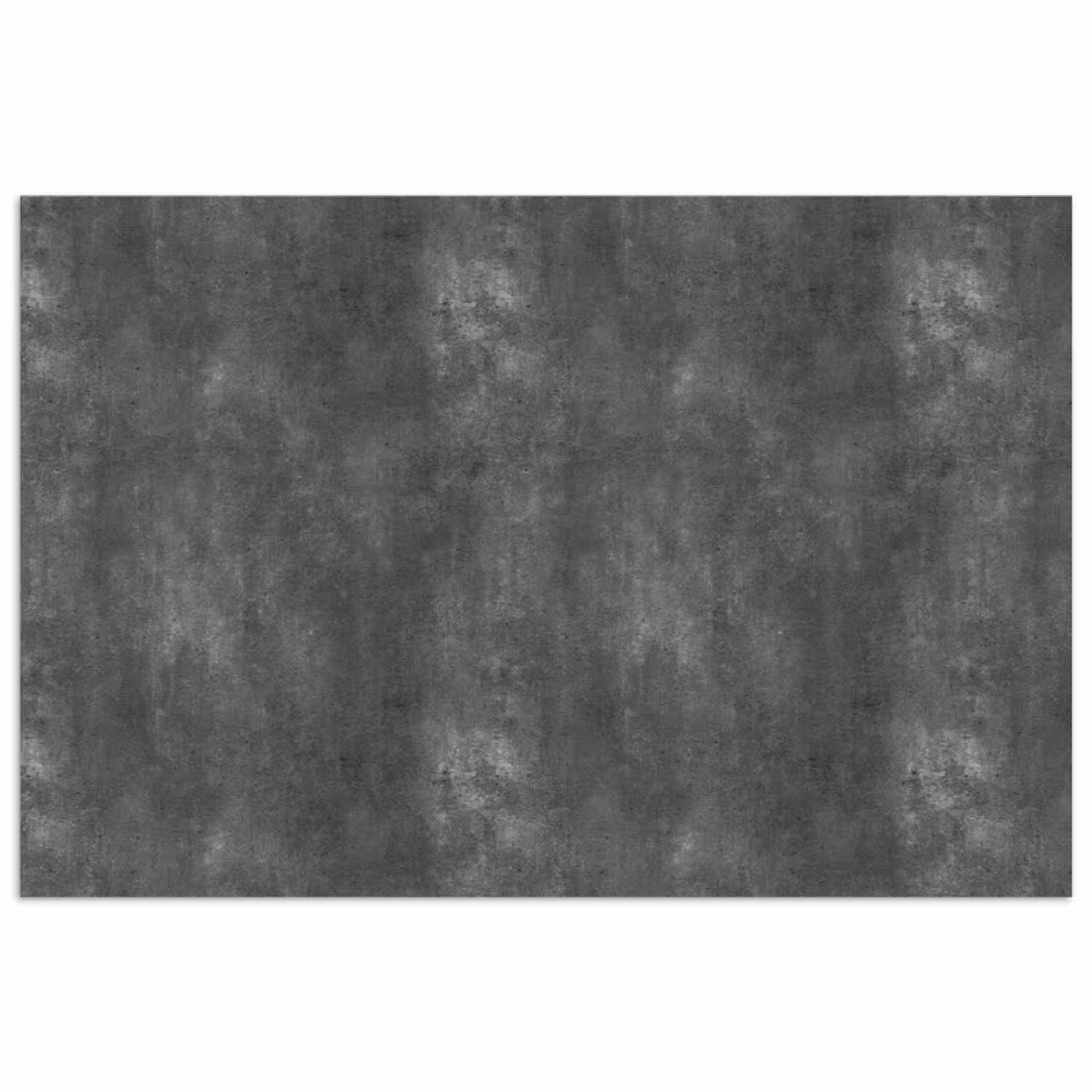 Donkergrijs - Ruw - Beton poster papier klein 62 -3d