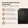 Zwart - Steen - Beton Inductie beschermer vinyl 3mm middel -zzzzzzusp-haakje_FR