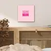 Bisou - Roze - Minimalistisch aluminium wit klein -sfeer3