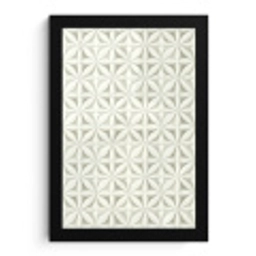 Abstract - Structuur - Grijs - Wit fotolijst zwart zonder passe partout klein 224 -3d