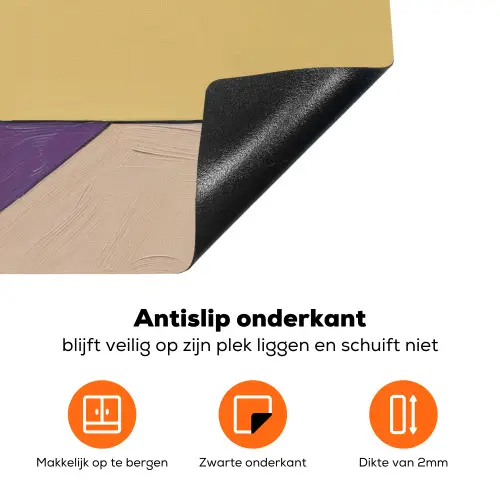 Glazen - Fles - Illustratie - Melk Inductie beschermer vinyl 3mm klein -zzzzzzz-td-onderkant
