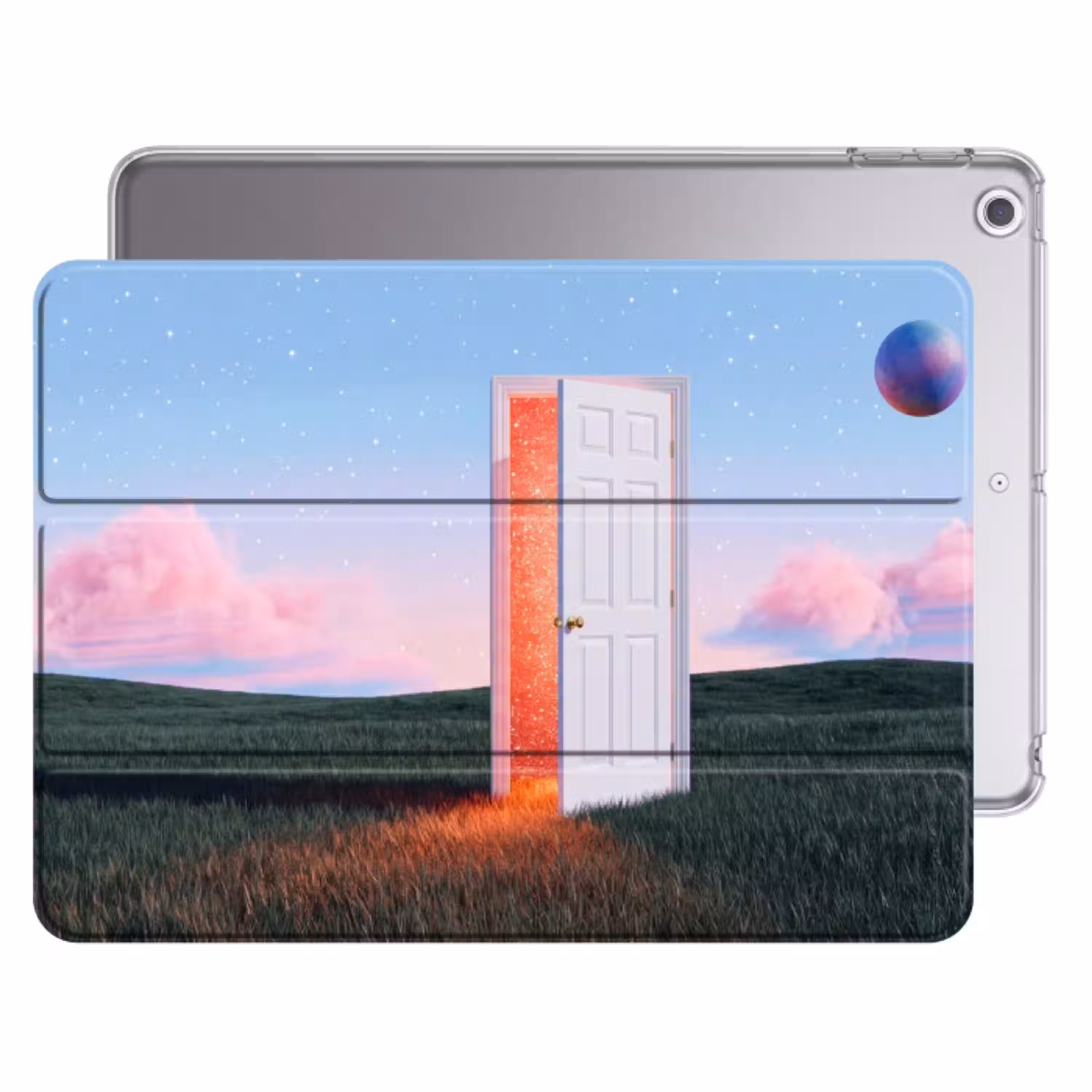 Deur - Fantasie - Ruimte Apple iPad 2017 middel -threedimensional_3d_global