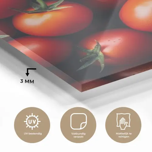Groente - Rood - Tomaten plexiglas 5mm klein -sfeer2