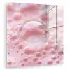 Schuim - Structuur - Roze plexiglas 5mm klein -zzzproduct_nieuw